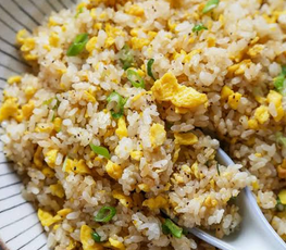 Rice With Egg/ሩዝ በእንቁላል