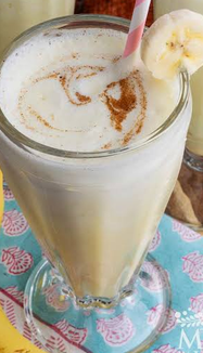 ሙዝ ሚልክ ሼክ/Banana Milk Shake