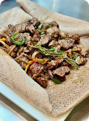 Bokel Tibs (Beef)በሬ ጥብስ