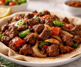 Lamb Tibs/የበግ ጥብስ