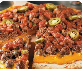Beef Pizza/የበሬ ፒዛ
