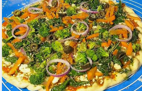 Vegetable Pizza/የአትክልት ፒዛ