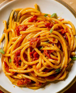 የቲማቲም ሶስ/Tomato Sauce Pasta